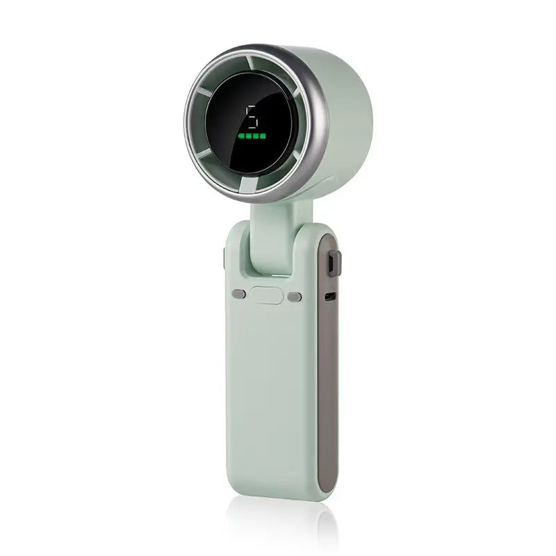 Portable Handheld Turbo Fan, 5 Gear Wind, Battery Operated, up to 13 Working Hours Rechargeable Fan, 3 in 1 Hand Fans with Air Turbo Tech Cooling Fan for for Travel, Beach, Outdoor