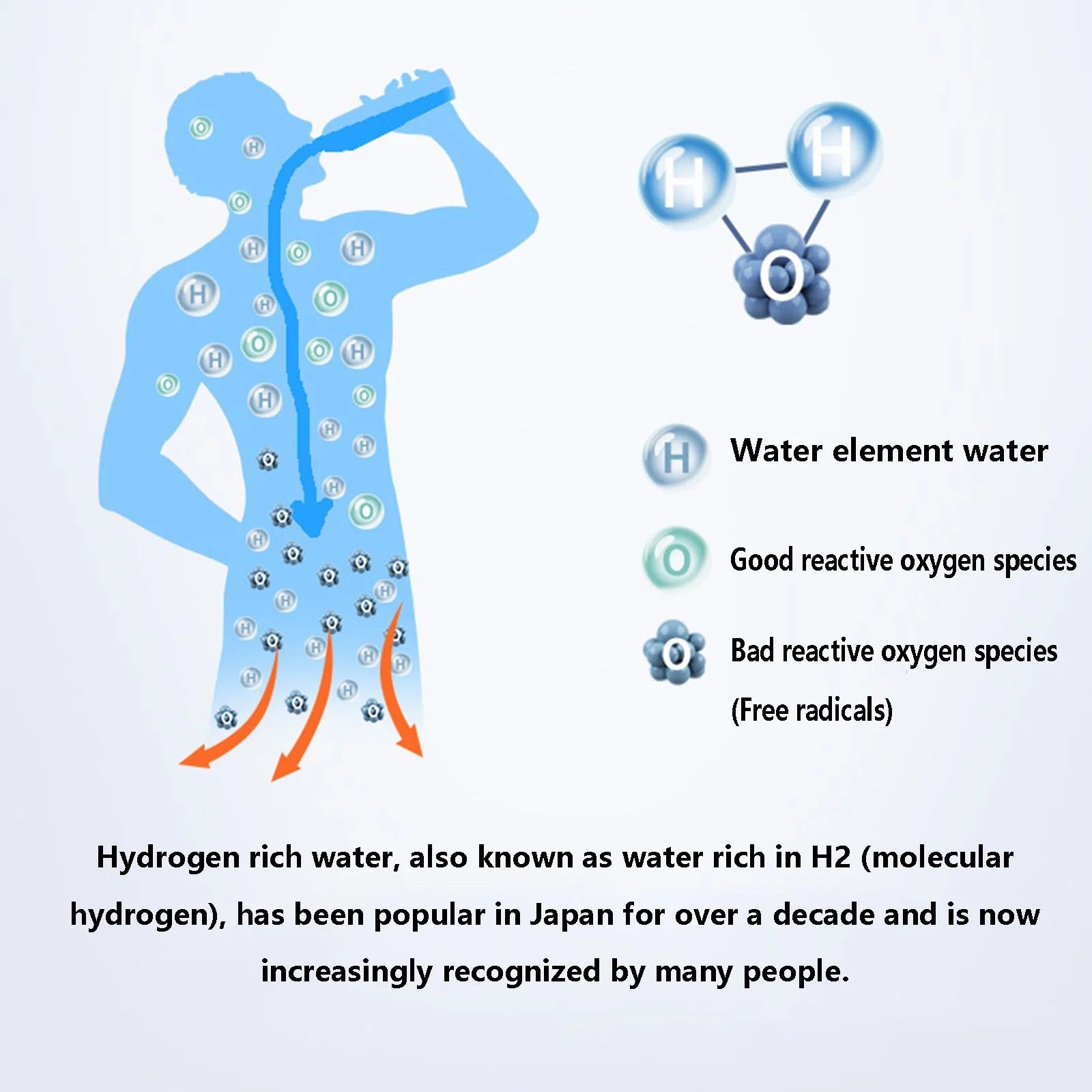 Portable Hydrogen Water Generator and Purifier - 360ml USB Hydrogen Water Ionizer Machine