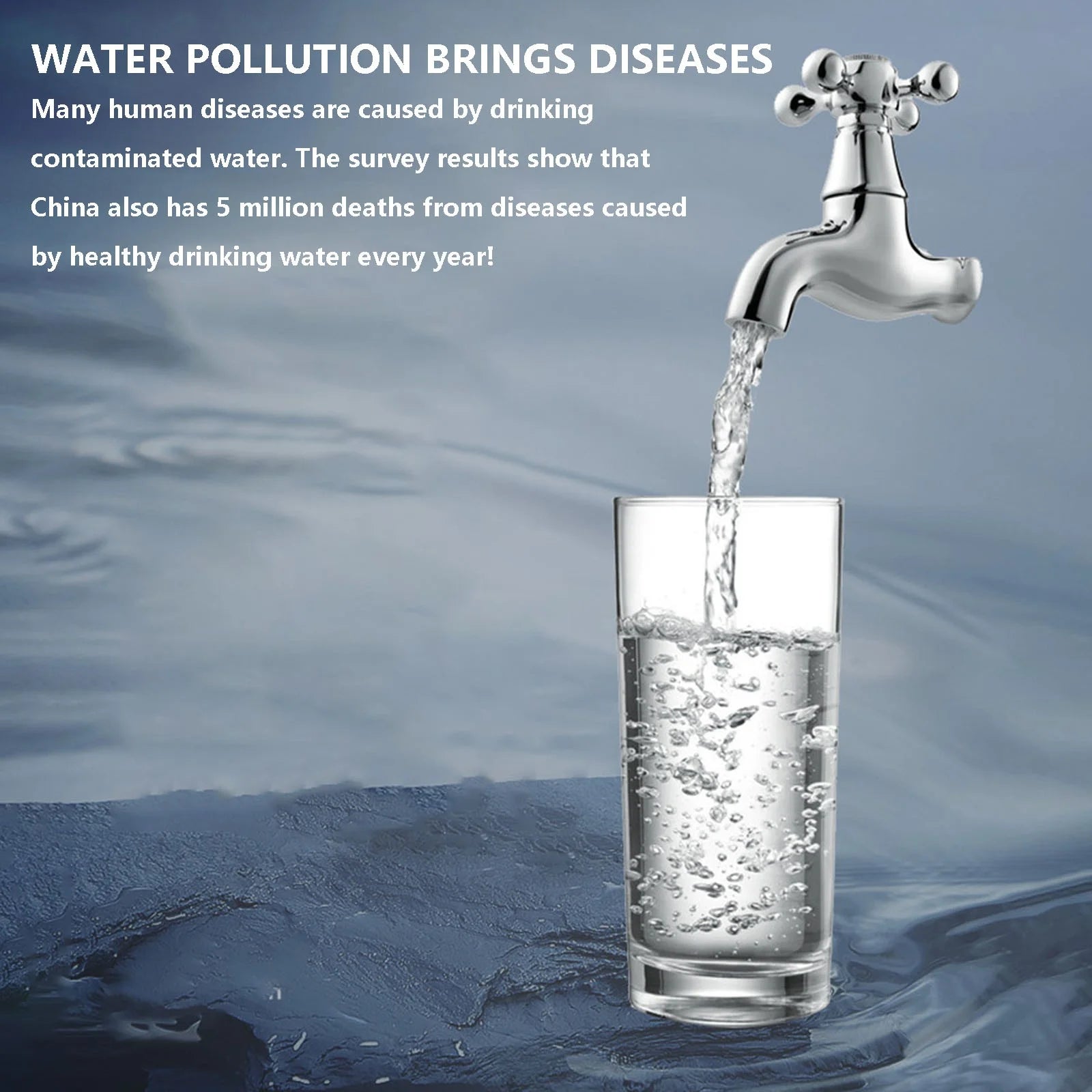 Portable Hydrogen Water Generator and Purifier - 360ml USB Hydrogen Water Ionizer Machine