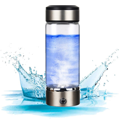 Portable Hydrogen Water Generator and Purifier - 360ml USB Hydrogen Water Ionizer Machine